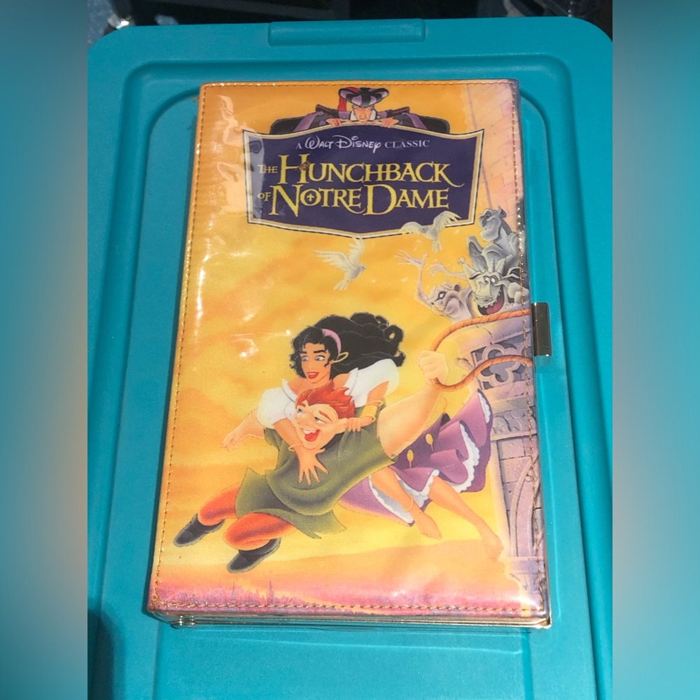 Disney The Hunchback of Notre Dame VHS Clutch Purse